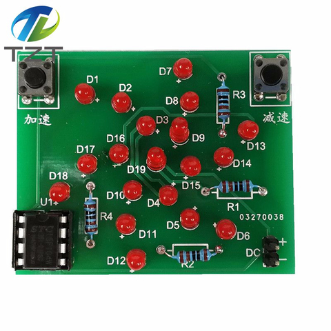 Kit de moulin à vent électronique DC 5V, bricolage amusant pour la pratique, vitesse réglable, conception MCU pour le soudage ► Photo 1/6