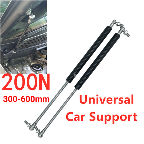 2X universel 300-600mm 200N entretoises de voiture avant capot capot arrière coffre hayon botte choc ascenseur jambe de force barre de Support ressort à gaz ► Photo 1/6