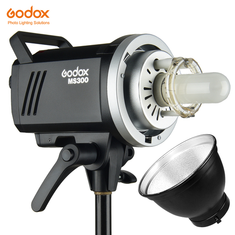 Godox – Flash de Studio 200W MS200 ou 300W MS300, récepteur sans fil intégré, léger, Compact et Durable, Flash à monture Bowens, 2.4G ► Photo 1/6