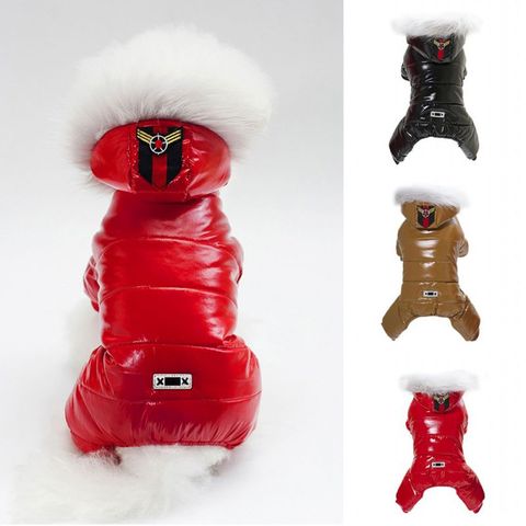 Imperméable à l'eau hiver chien vêtements chaud animal en peluche vers le bas manteau veste combinaison chiot vêtements petit chien Costume Chihuahua Ropa Perro ► Photo 1/6