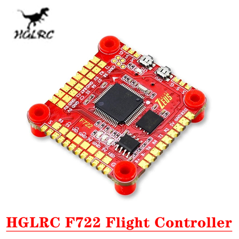 HGLRC Zeus F722 /F722 mini gyroscope 3-6S contrôleur de vol STM32F745 pour bricolage FPV course Drone quadrirotor ► Photo 1/6