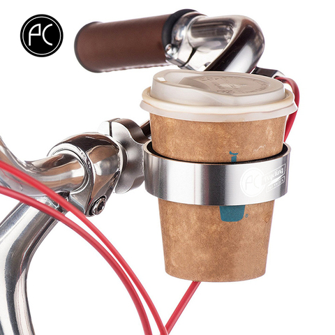 PCycling-support pour tasse de thé, boîte à bouteille en aluminium, pièces de vélo porte-bouteille porte-gobelet à café, porte-bouteille ► Photo 1/6