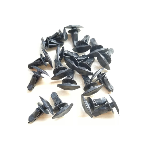 50 pièces de voiture universelle coupe-froid Clips de retenue Auto fenêtre porte bande d'étanchéité attaches Rivet pour Audi Mazda Hyundai ► Photo 1/6