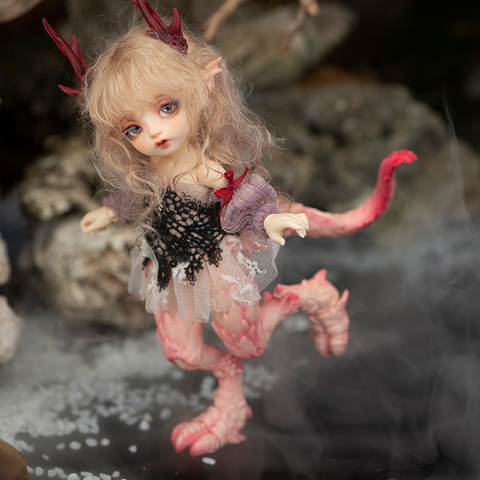 Poupées fée land Realfee Ena 1/7, en résine, poupées Dragon BJD, modèle de corps, pour filles et garçons ► Photo 1/6