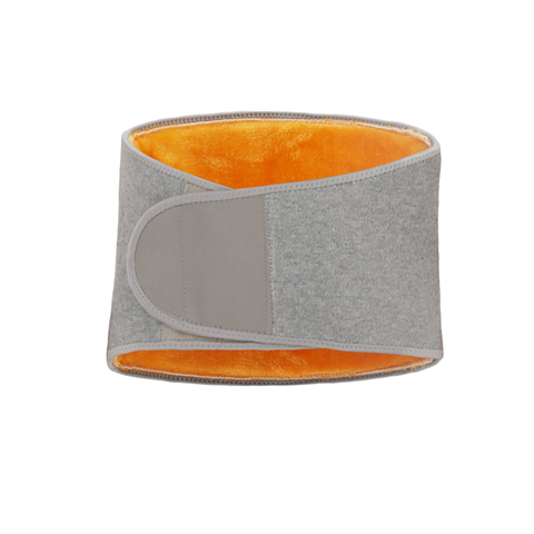 Ceinture de soutien lombaire thermique en peluche épaisse pour l'hiver, ceinture de protection abdominale confortable et chaude, enveloppe corporelle ► Photo 1/6