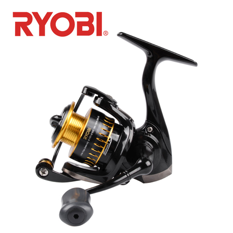 RYOBI – moulinet de pêche ULTRA puissant 500/800/1000 à 6 + 1 roulements, équipement à tambour fixe, équipement à bobine métallique adapté à l'eau salée ► Photo 1/6