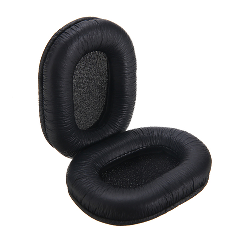 1 paire oreillettes de remplacement en cuir artificiel noir coussinets d'oreille pour Sony MDR7506 MDR-7506 MDR-V6 casque ► Photo 1/6
