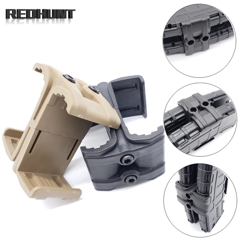 Connecteur pour magazines M4 AR15 pour fusil, chargeur de vitesse, connecteur parallèle Airsoft, accessoires de chasse ► Photo 1/6