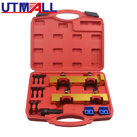 Kit d'outils de chronométrage | Pour moteur, Kit d'outils de verrouillage de l'arbre à cames pour Mercedes benz A B C classe M133 M270 M274 ► Photo 1/4