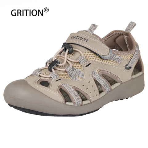 Gretion – sandales à bout souple pour femmes, chaussures d'extérieur plates, tongs de plage, grande taille 41, tendance, haute qualité ► Photo 1/6