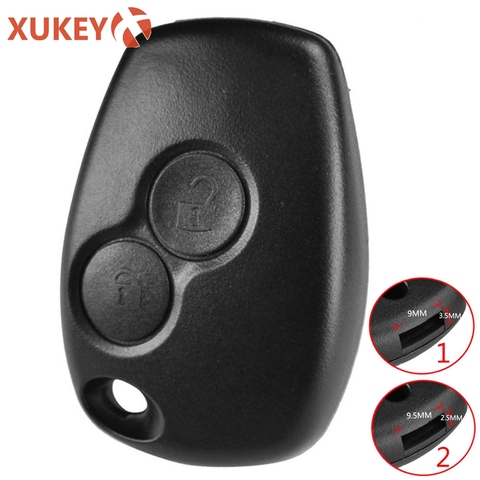 Coque de rechange pour clé télécommande, pour Renault, pour le Trafic, Clio, Kangoo, Modus, Twingo, Dacia Duster, Logan, Sandero, Movano, Terrano ► Photo 1/5