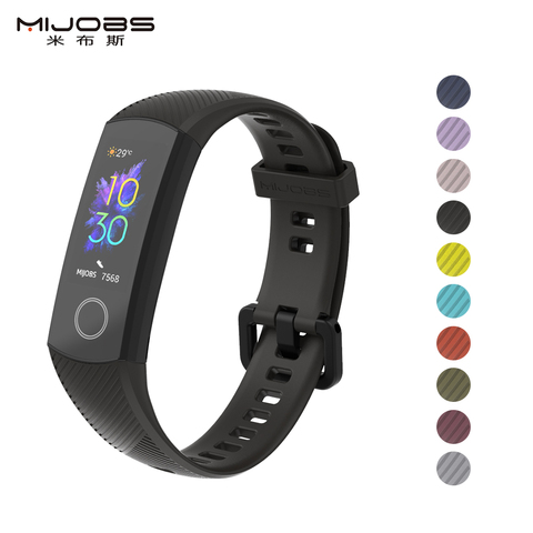 Pour Huawei Honor Band 5 Bracelet Silicone Wistband pour Honor 4 Bracelet Original Bracelet Transparent remplacement Bracelet de montre ► Photo 1/6