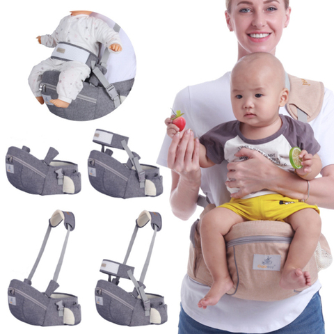 Porte-bébé ergonomique Portable pour enfant, siège de hanche, tabouret de taille, écharpe face kangourou, équipement pour bébé, écharpe porte-bébé ► Photo 1/6