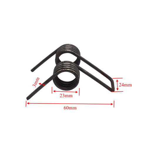 Ressort en acier robuste à double torsion, diamètre extérieur 23mm, vente en gros ► Photo 1/5