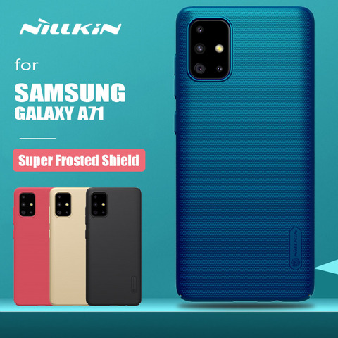 Pour Samsung Galaxy A71 étui Nillkin Super givré bouclier dur mat Ultra-mince couverture arrière étui pour Samsung A71 Nilkin coque de téléphone ► Photo 1/6