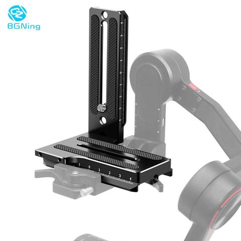 BGNing – support de plaque de montage pour caméra SLR, pour Zhiyun Weebill S Crane2/3 stabilisateur de cardan portatif ► Photo 1/6