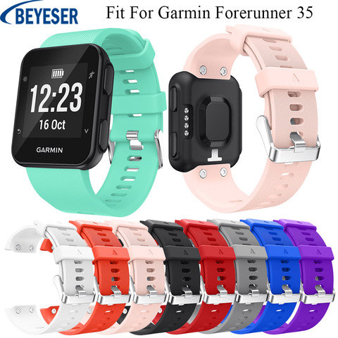 Nouveau bracelet de montre d'articles de sport pour Garmin Forerunner 35 bracelet bracelet en Silicone pour Garmin Forerunner 35 bracelet de montre ► Photo 1/6