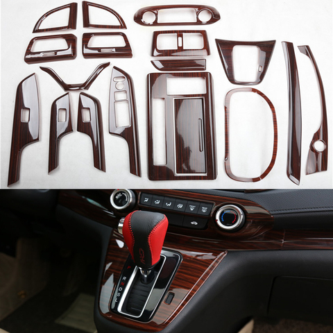 Lsrtw2017 bois Abs voiture Console centrale intérieur accessoires vitesse fenêtre tableau de bord garniture pour Honda Crv 2012 2013 2014 cr-v Auto ► Photo 1/3