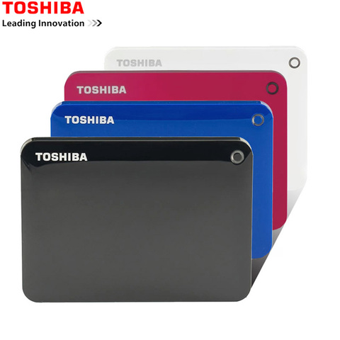 Toshiba-disque dur externe USB 3.0 de 2.5 pouces, Canvio Advanced V9, dispositif de stockage Portable HDD avec capacité de 1 to, 2 to, 3 to, pour ordinateur Portable ► Photo 1/6