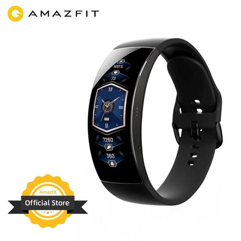 Amazfit X Smartwatch Version mondiale écran incurvé titane corps surveillance du sommeil 5ATM résistant à l'eau Multi Modes de sport ► Photo 1/6