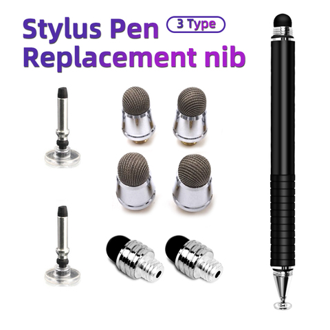 Ankndo stylet stylo de remplacement plume universelle capacitif tactile stylo pointe crayon remplacer Plug téléphone tablette stylet tête accessoires ► Photo 1/5