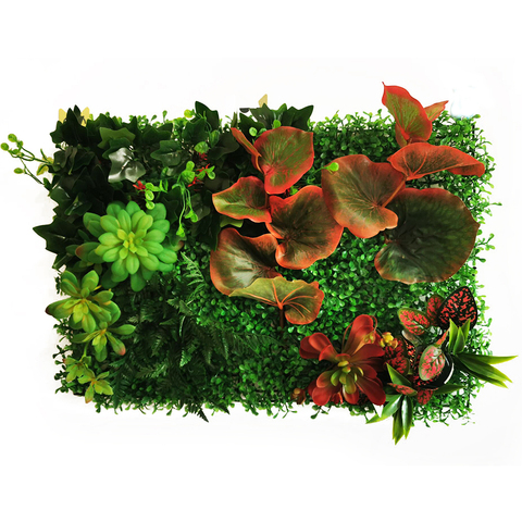 Mur de plantes en gazon artificiel 40CM x 60CM, fausse pelouse ► Photo 1/6