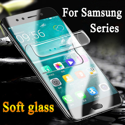 Protection d'écran complète en Hydrogel, pas en verre, pour Samsung Galaxy S7 S6 S5 S4 S3 mini Note 5 4 3 ► Photo 1/6