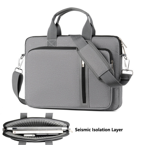 BGreen ordinateur portable ordinateur portable porte-documents sac à bandoulière unique sacoche tablette PC eBook Protection sac pochette pour Macbook iPad ► Photo 1/6