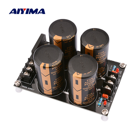 AIYIMA redresseur filtre alimentation carte 50V 10000uf amplificateur redresseur AC à DC alimentation bricolage LM3886 TDA7293 amplificateurs ► Photo 1/6