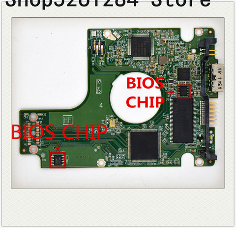 HDD PCB / Logic Board / 2060 – 771801-002 REV A , 2060-771801-002 REV P1 , 2060 771801 002 / 771801-002 ► Photo 1/3