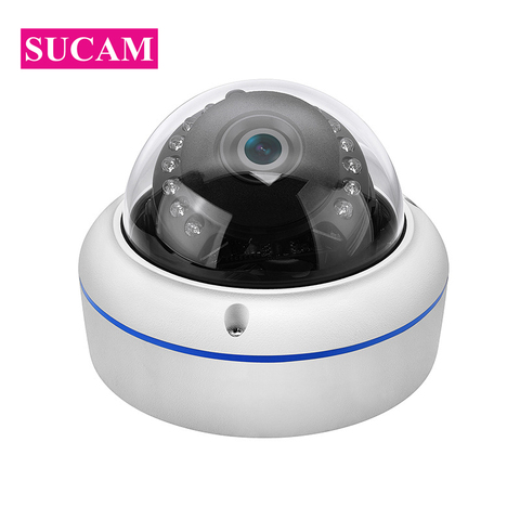 SUCAM-caméra de Surveillance infrarouge, grand Angle 180 degrés AHD Fisheye 5MP, dispositif de sécurité domestique infrarouge, lentille 326mm 1.7mm 3.6mm ► Photo 1/6