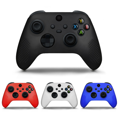 Pour Xbox série X contrôleur Silicone couverture en caoutchouc peau poignée étui de protection pour Xbox série X manette de jeu ► Photo 1/5