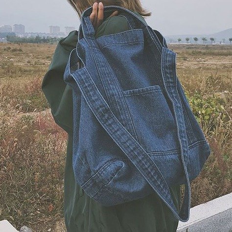 Sac à Main en Denim pour femmes, sacoche à épaule, nouvelle collection 2022, Jeans décontractés ► Photo 1/5