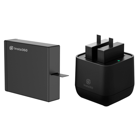 Insta360 ONE X – kit de batterie Insta 1050, avec chargeur, caméra panoramique, 1 heure de charge rapide, 360 Mah par temps froid, Original ► Photo 1/6