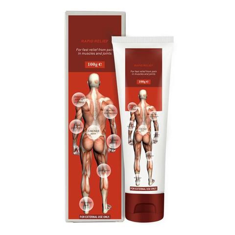 Pommade aigre 100g crème de Massage articulations analgésique raide cou dos tension rapidement soulager les muscles et les articulations douleur osseuse crème à base de plantes ► Photo 1/6