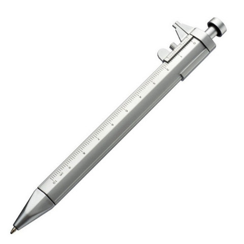 1PC nouveau multifonction Gel encre stylo Vernier pied à coulisse rouleau stylo à bille papeterie à bille 0.5mm livraison directe ► Photo 1/1