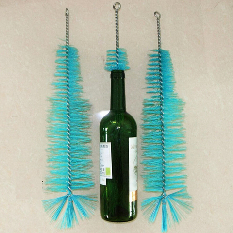 1pc Nylon bouteille nettoyage brosse vin bière bière Tube bec nettoyant cuisine nettoyage outils ► Photo 1/6