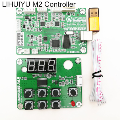 LIHUIYU-contrôleur Laser Nano M2, carte mère + panneau de commande + système Dongle B, graveur, bricolage, 3020 3040 K40 ► Photo 1/1