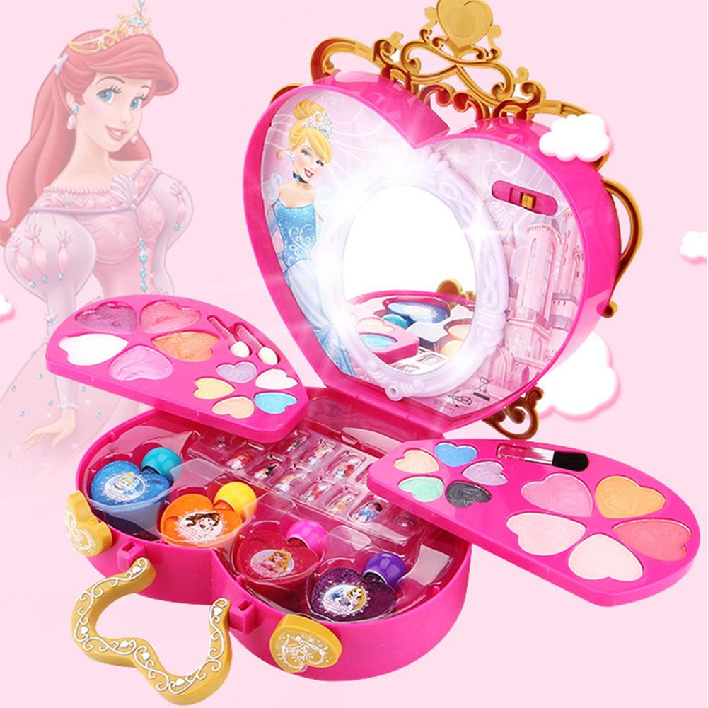 Beauté Mode Enfants Maquillage Cosmétiques Jouer Boîte Princesse