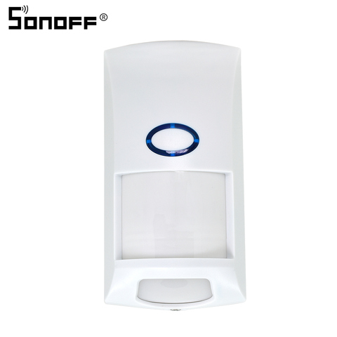 SONOFF PIR2 RF PIR détecteur de mouvement 433 Mhz Wifi sans fil système d'alarme de sécurité à distance Anti-vol maison intelligente Alexa ► Photo 1/6