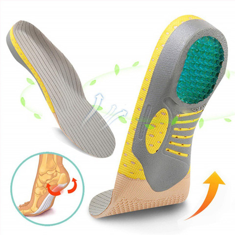 Semelles orthopédiques pour chaussures, Support en PVC, pour la santé des pieds, semelles orthopédiques pour chaussures ► Photo 1/6