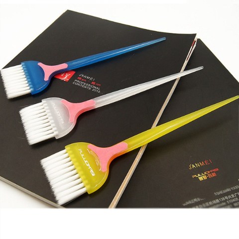 Professionnel cheveux colorant brosse cheveux coloration applicateur brosse moelleux coiffure peigne barbier outils Solon coiffure accessoires ► Photo 1/6