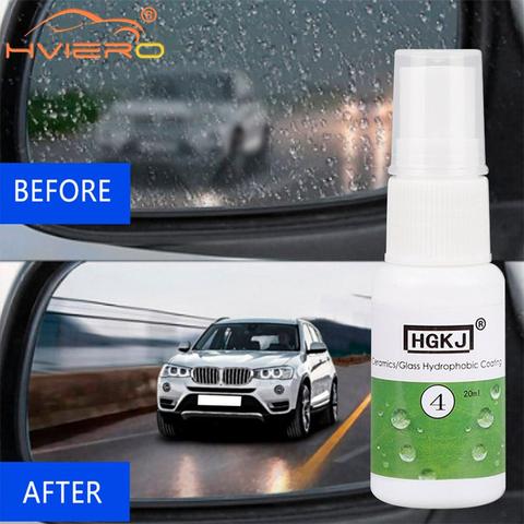 Revêtement Nano hydrophobe pour verre céramique, Agent Anti-pluie, Spray pour pare-brise, accessoires de dissolvant de vernis de voiture, 20/50ml ► Photo 1/6