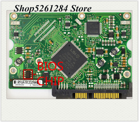 Pièces de disque dur PCB, carte logique, circuit imprimé 100406533 REV A pour Seagate 3.5 SATA hdd, récupération de données, réparation de disque dur ► Photo 1/3