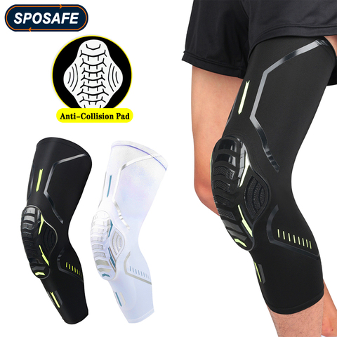 Coudières anti-Crashproof genouillère Compression bras jambe manches protecteurs Sports de plein air basket-ball Football vélo Support garde ► Photo 1/6