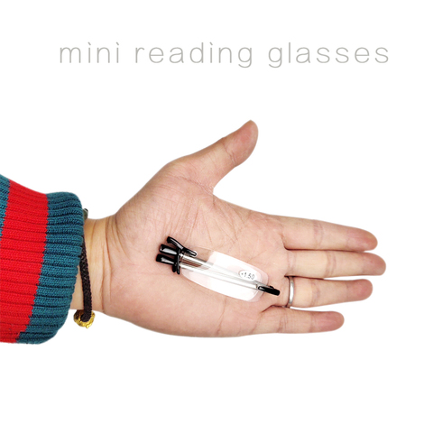 Rolipp pliant lunettes de lecture pour hommes femmes avec étui sans monture montures de lunettes en alliage ► Photo 1/6