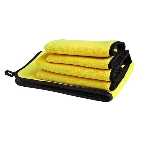 Grande Microfibre nettoyage Auto voiture détaillant doux chiffons soins de voiture polissage voiture lavage serviette nettoyage chiffon lavage ► Photo 1/6