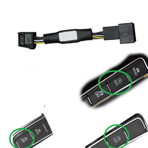 Pour Golf 7 7.5 Passat B8 Passat CC arrêt automatique système de démarrage du moteur hors dispositif contrôle capteur prise arrêt annuler ► Photo 1/3