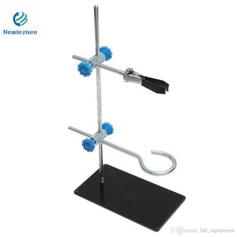 Supports de laboratoire avec pince et pince pour flacon de 1 pièces/ensemble 30cm, fournitures éducatives de laboratoire ► Photo 1/1