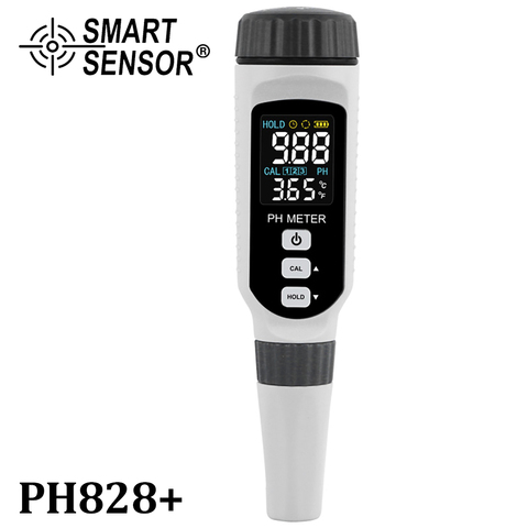 Type de stylo Portable professionnel ph-mètre testeur de qualité de l'eau acidomètre pour Aquarium acidimètre PH inclure 3.7V batterie au lithium ► Photo 1/6